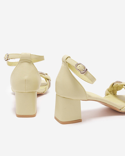 OUTLET Sandale de dama verzi pe postul Marienka - Incaltaminte