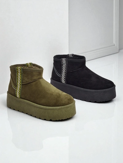 Cizme scurte de damă tip snowboots Althea