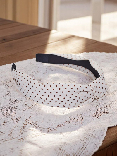 Royalfashion Bentiță pentru păr cu buline Polka Pola