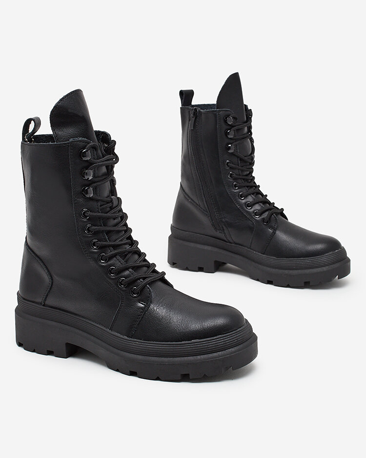 Royalfashion Cizme bagger pentru femei din piele ecologică Vederme