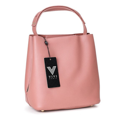 Różowa torebka na ramię - Torebki