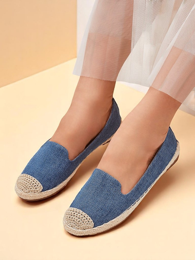 Espadrile Royalfashion pentru femei din piele intoarsă ecologică, model Bombei