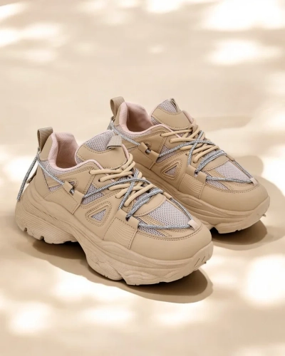 Sneakers pentru femei Royalfashion cu talpă groasă Reterri