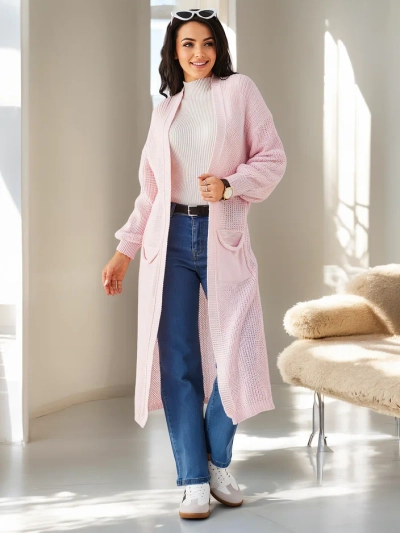 Royalfashion cardigan tricotat din acril pentru femei