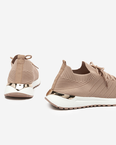 Pantofi sport de damă maro deschis Erina - Încălțăminte