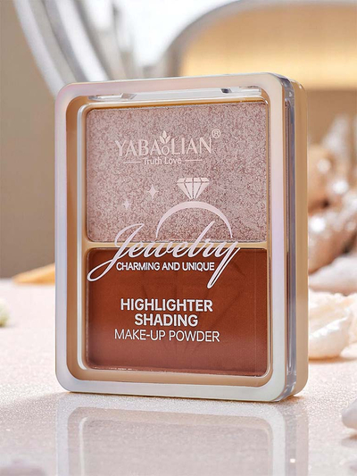Marcator și bronzer presat, piatră, pentru față