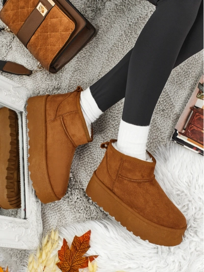 Botine scurte de damă tip snowboots Vespera