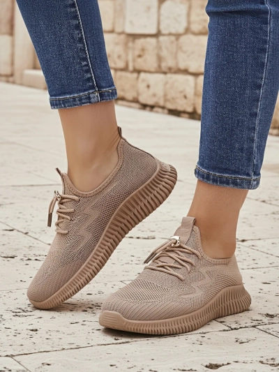 Royalfashion pantofi sport slip-on pentru femei, din material textil Royaletta