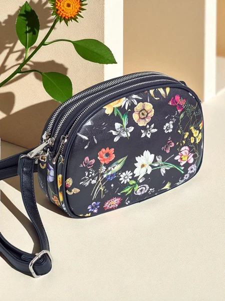 Royalfashion Geantă mică de damă din piele ecologică Floriana