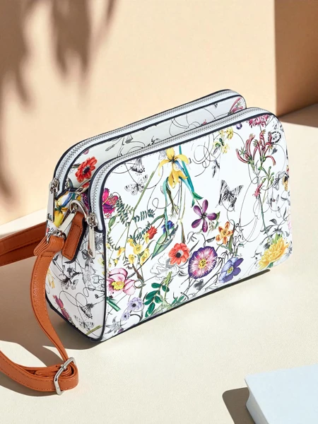 Royalfashion Geantă de mână mică pentru femei din piele ecologică Florentia