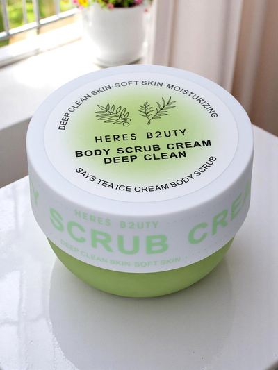 Scrub de corp cu particule mari
