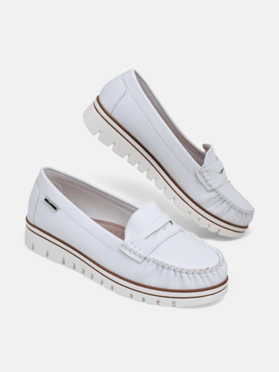 Mocasini Albi Eleganza Din Colecția De Primăvară