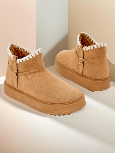 Royalfashion Ghete scurte de zăpadă pentru femei în stilul Ewioz