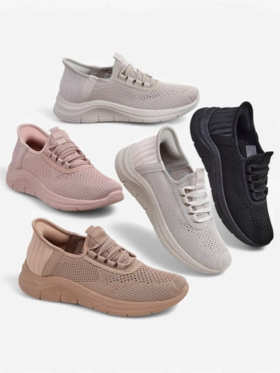 Royalfashion Pantofi sport pentru femei slip-on din material textil Arrate
