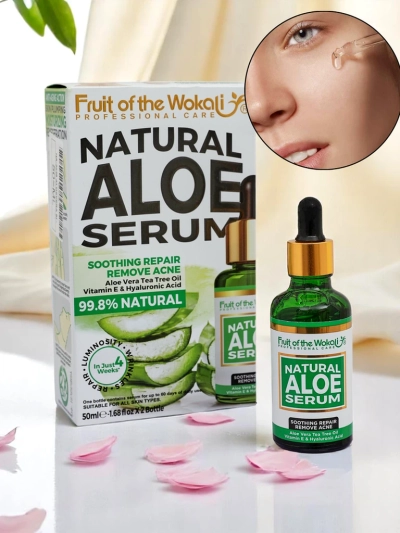 Fructul Wokali - Ser facial calmant și regenerant cu Aloe