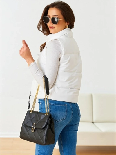 Royalfashion Jachetă scurtă fără mâneci pentru femei