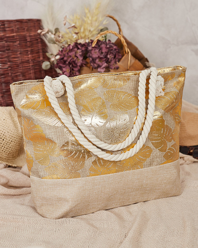 Royalfashion Geantă de umăr de plajă din material textil