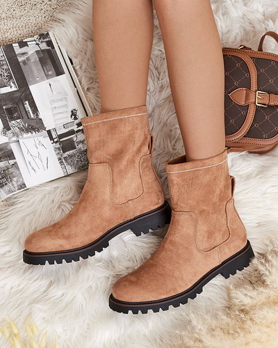 Royalfashion Cizme Gebimma pentru femei din eco-suede
