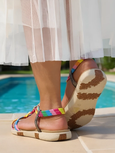 Sandalnan di Señora Colora Aurora Royalfashion Zirconia Primavera Zomer