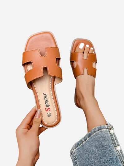 Sandale plate pentru femei Royalfashion Eval