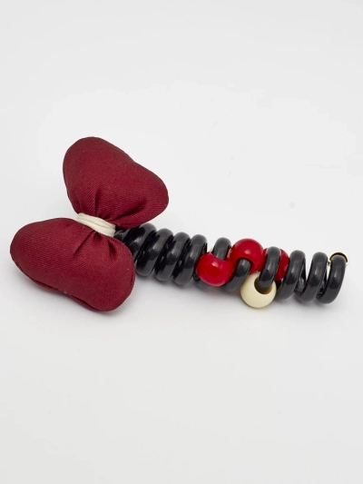 Royalfashion Elastic de păr cu fundiță Ribbon Coil