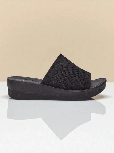 Royalfashion Sandale de damă cu talpă joasă tip wedge Elara