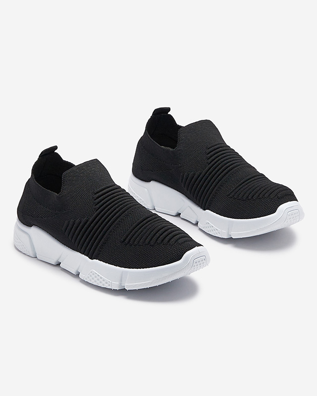 Pantofi sport slip-on de damă de culoare neagră Kollug- Footwear
