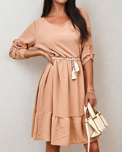 Royalfashion Rochie de damă până la genunchi