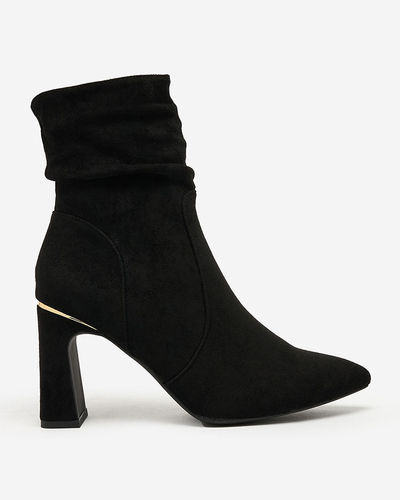 Royalfashion Cizme stiletto negre pentru femei Aharha