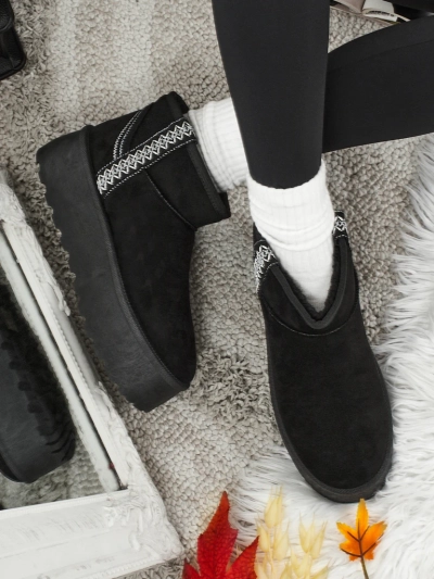 Cizme scurte de damă tip snowboots Althea