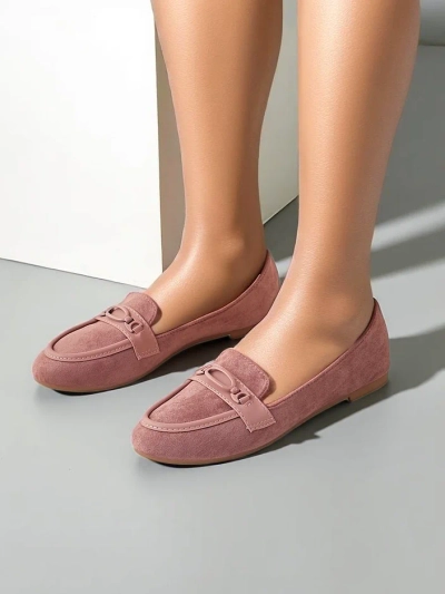 Mocasıne ecologice din suede pentru femei Royalfashion Zammei