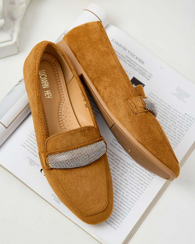 Royalfashion Mocasini de damă eko suede Rellpes