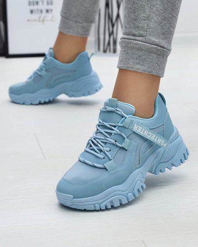 Pantofi sport de damă albaștri Evilpo- Footwear