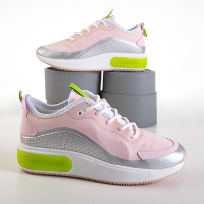 OUTLET Pantofi sport dama roz si gri Tituana - Incaltaminte