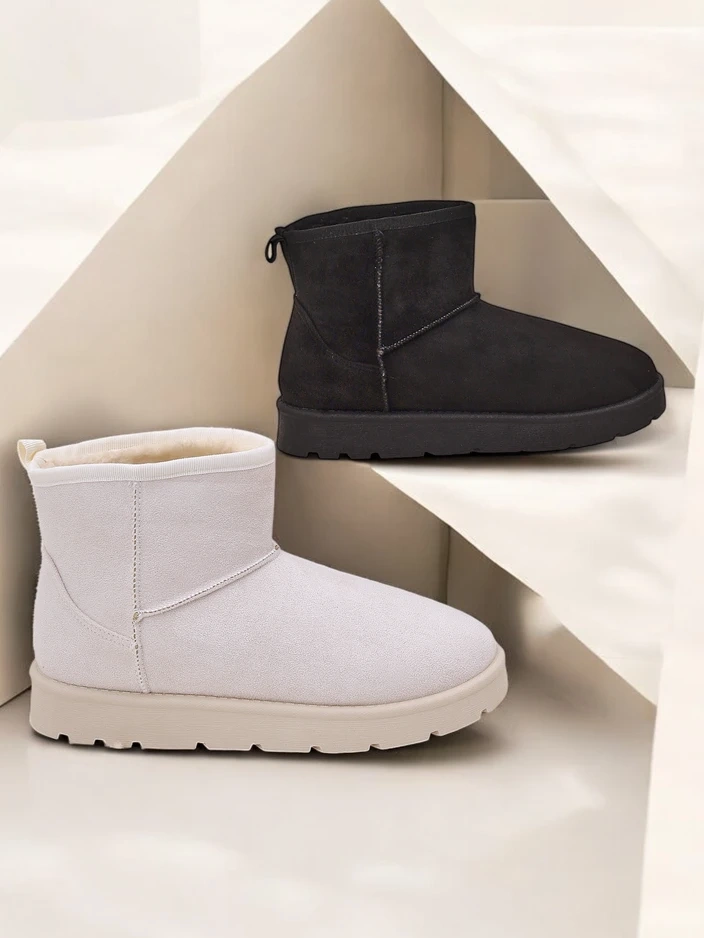 Royalfashion Cizme scurte asemănătoare cu cizmele de zăpadă pentru femei Belli