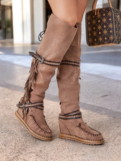 Ghete peste genunchi pentru femei Royalfashion Eliferse