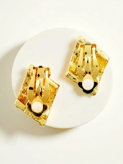 Royalfashion Cercei pentru femei cu clips și zirconiu cubic