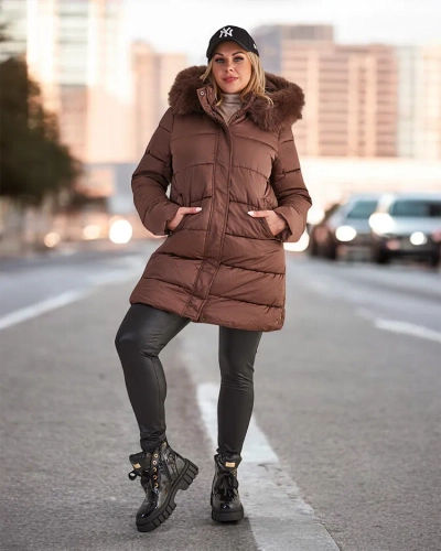 Jachetă de iarnă matlasată pentru femei Royalfashion