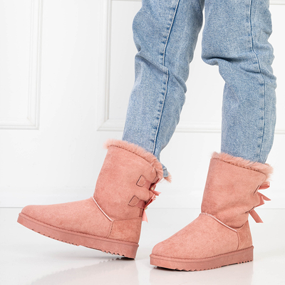 Botine de dama roz Izuni - Incaltaminte