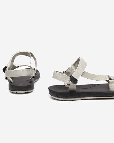 Sandale sport pentru femei cu etichete gri - încălțăminte