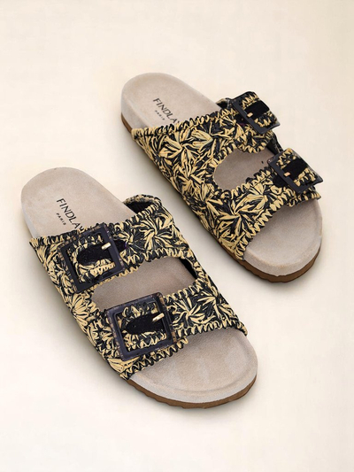Royalfashion Sandale dama cu catarame Samorra