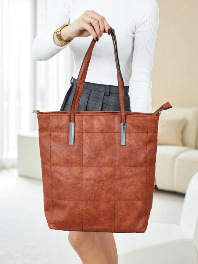 Geantă de damă shopper din piele ecologică Tessira