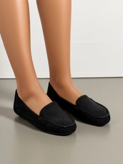 Mocasi femeie Royalfashion cu strasuri Ezuess