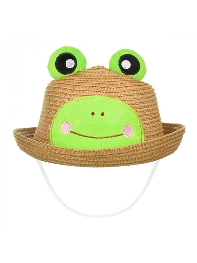 Royalfashion Pălărie de paie pentru copii Froggy Shade Hat