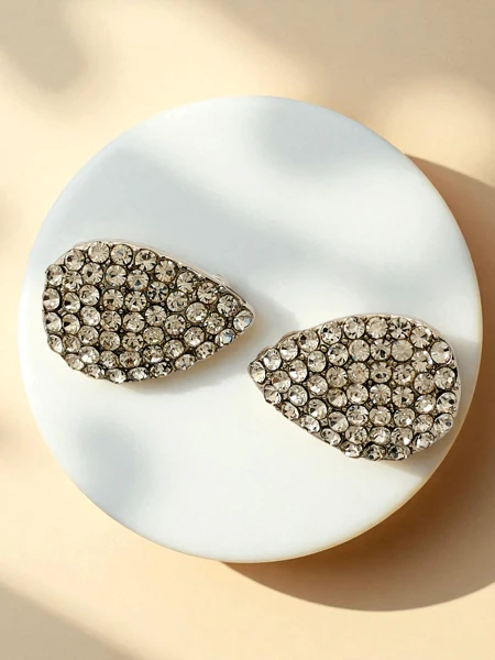 Royalfashion Cercei cu clips pentru femei cu zirconiu cubic