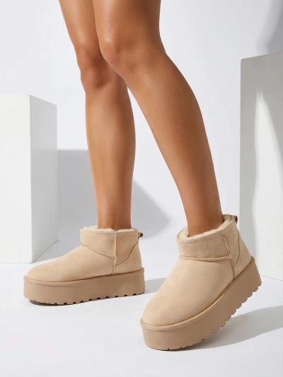 Royalfashion Cizme de zăpadă cu platformă a'la pentru femei Dagodo