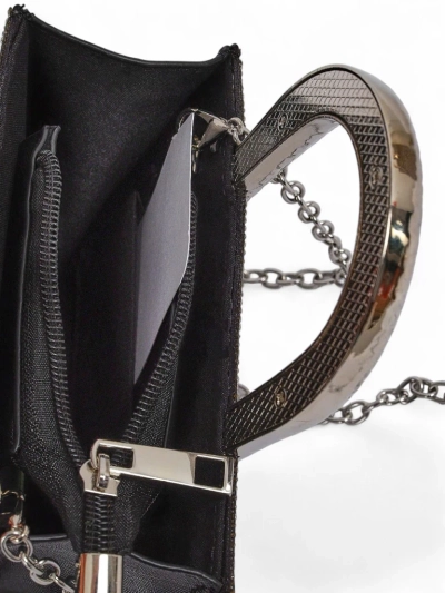 Royalfashion Kopertowa torebka damska z cyrkoniami i rączkami węża Snake Glam