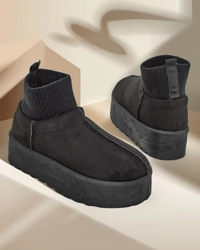 Cizme scurte de zapada pentru femei de tip zapada Royalfashion a'la a'la Vevello