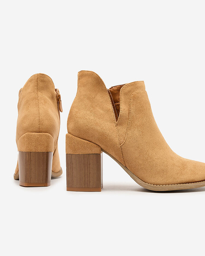 Royalfashion Cizme stiletto Ricteas pentru femei Camel