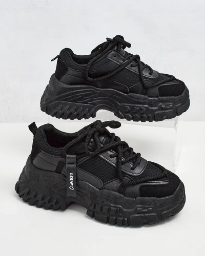 Royalfashion Adidași cu platformă pentru femei Bereya